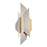 Corbett Lighting Modernist 2 Light Sconce, Silver/Gold Leaf