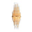 Corbett Lighting Theory 1Lt Wall Sconce, Tall Gold/Ss