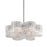 Corbett Lighting Circo 24 Light Chandelier, Satin Silver Leaf - 240-424-WSL