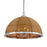Corbett Lighting Carayes 3 Light Chandelier, Stainless Steel/Natural