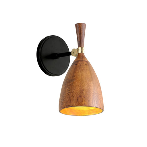 Corbett Lighting Utopia 1 Light Wall Sconce, Soft Black