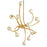 Corbett Lighting Signature 12Lt Chandelier, Gold/Antique White/Gold