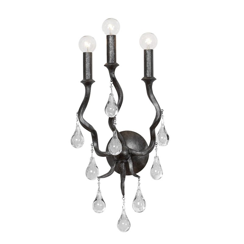 Corbett Lighting Aveline 3 Light Wall Sconce
