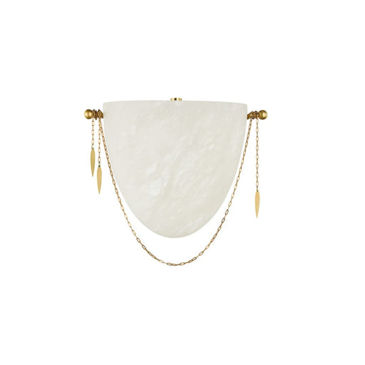 Corbett Lighting Fabriano 1 Lt Wall Sconce, Vintage Polished Brass