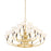 Corbett Lighting Brahma 25 Light Chandelier, Brass/Bronze/Cloud - 489-38-VB-BRZ