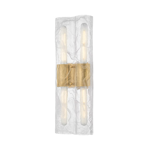 Corbett Lighting Bromo 4Lt Wall Sconce, Vintage Brass/Blonchino - 544-04-VB