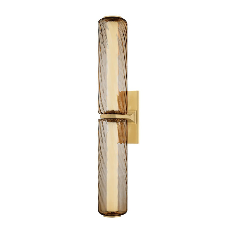 Corbett Lighting Tuscany 2Lt Bath and Vanity, Brass/Light Bronze
