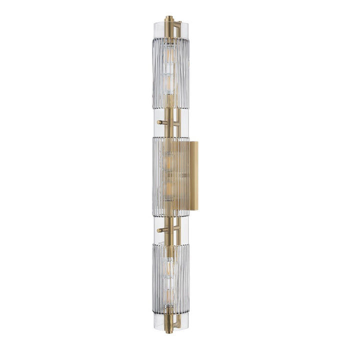 Corbett Lighting Duoro 6Lt Bath and Vanity, Brass/Clear Smoke - 562-06-VB