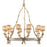Corbett Lighting Parc Royale 12 Light Chandelier, Gold/Silver