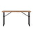 Canarm Deven 60 X 15.5" Console Table, Natural Wood/Black - 9000M