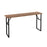Canarm Deven 60 X 15.5" Console Table, Natural Wood/Black