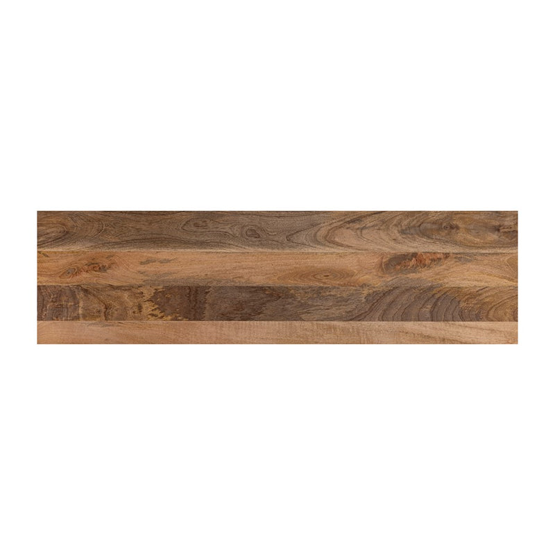 Canarm Deven 60 X 15.5" Console Table, Natural Wood/Black