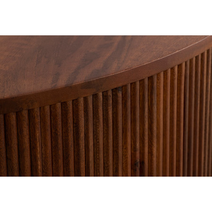 Canarm Delaney Coffee Table, Medium Brown