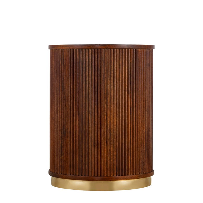 Canarm Delaney Side Table, Medium Brown - AF060124-07