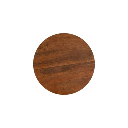 Canarm Delaney Side Table, Medium Brown