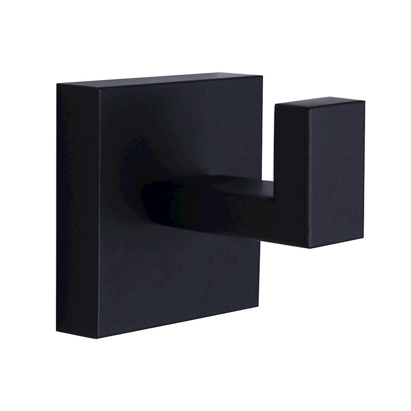 Canarm Bishop 2in Bath Accessory | Matte Black Metal | Bathroom Hardware & Organizer | 2 x 2 x 2 in | Model BA101A02BK