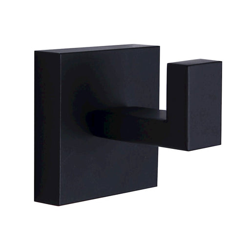 Canarm Bishop 2in Bath Accessory | Matte Black Metal | Bathroom Hardware & Organizer | 2 x 2 x 2 in | Model BA101A02BK