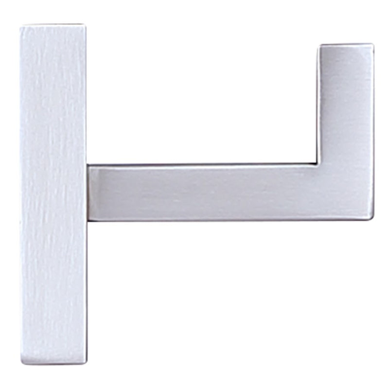 Canarm Bishop 2in Robe/Towel Hook | Brushed Nickel Stainless Steel | Bathroom & Powder Room | 2 x 2 x 2 in | Model BA101A02BN