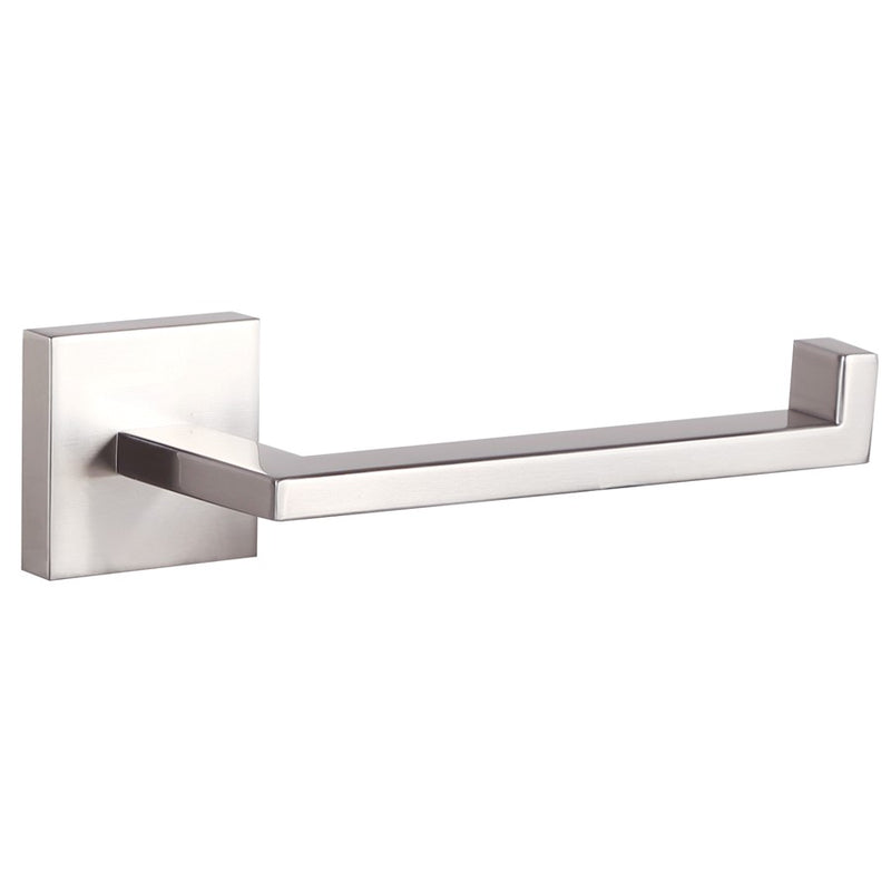 Canarm Bishop 7in Toilet Paper Holder | Brushed Nickel Stainless Steel | Bathroom & Powder Room | 7 x 3 x 2 in | Model BA101A07BN