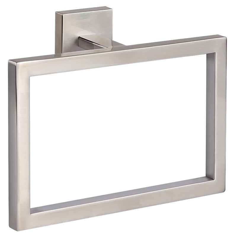 Canarm Bishop 9" Towel Ring, Brushed Nickel