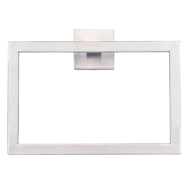 Canarm Bishop 9" Towel Ring, Brushed Nickel