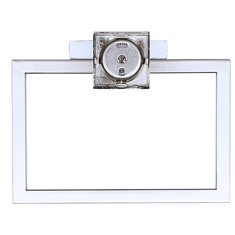 Canarm Bishop 9" Towel Ring, Brushed Nickel