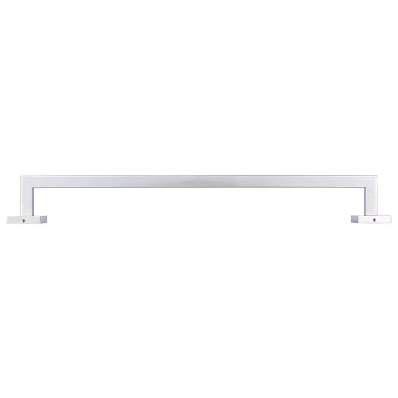 Canarm Bishop 24in Towel Bar | Brushed Nickel Stainless Steel | Bathroom & Spa Towel Rack | 24 x 3 x 2 in | Model BA101A24BN