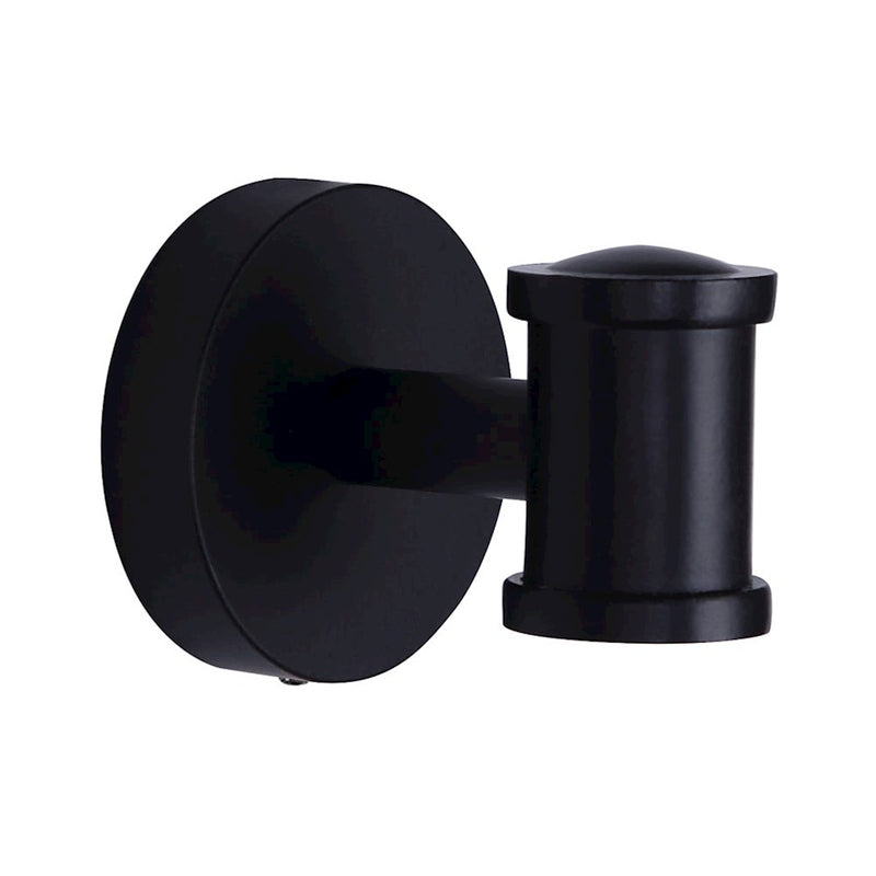 Canarm Carson Bath Accessory | Matte Black Metal | Bathroom & Powder Room Hardware | 2 x 2 x 2 in | Model BA102A02BK