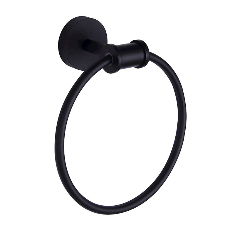 Canarm Carson 6.75in Bath Accessory | Matte Black | Bathroom & Powder Room | 3.38 x 6.75 x 7.38 in | Model BA102A07BK