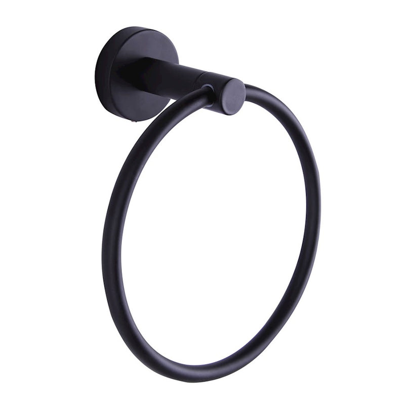 Canarm Cain 7in Bath Accessory | Black Finish | Bathroom & Entryway | 7 x 3 x 7 in | Model BA103A07BK