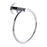 Canarm Cain Light 7" Towel Ring, Stainless Steel/Diecast Aluminum