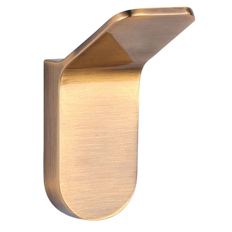 Canarm Lyla Robe Hook | Gold Metal Finish | Bathroom & Powder Room Wall Hook | 2.75in H | Model BA105A02GD