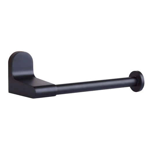 Canarm Lyla 6.5" Toilet Paper Holder, Matte Black