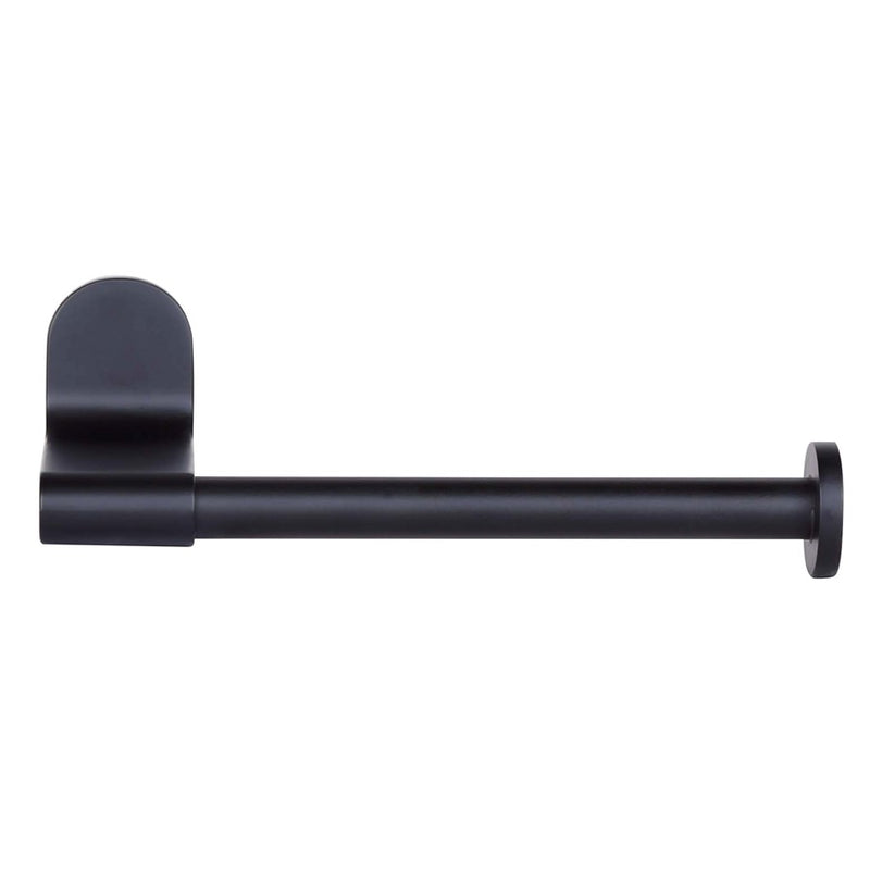 Canarm Lyla 6.5" Toilet Paper Holder, Matte Black