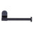 Canarm Lyla 6.5" Toilet Paper Holder, Matte Black