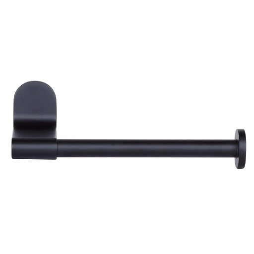 Canarm Lyla 6.5" Toilet Paper Holder, Matte Black