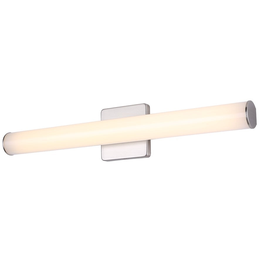 Canarm Osten 1 Light LED 24" Vanity, Brushed Nickel - BL-02B-24-BN-C