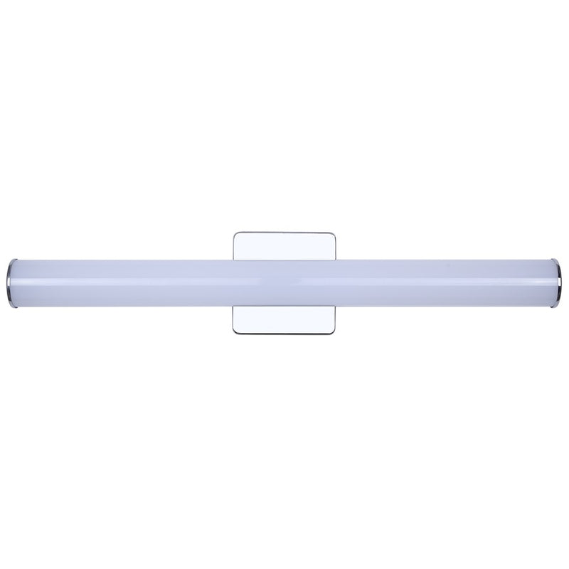 Canarm Osten 24in 1-Light LED Vanity | Modern Chrome and PC Lens | Bathroom & Powder Room | 24 x 4 x 2 in | Model BL-02B-24-CH-C