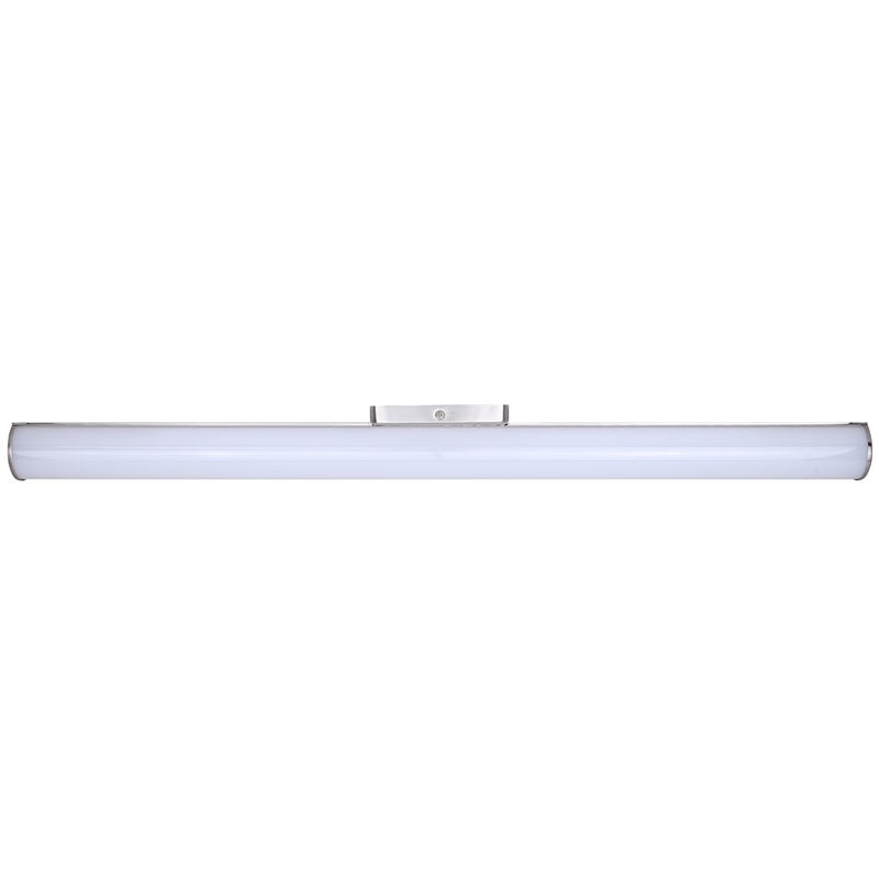 Canarm Osten 30in 1-Light Vanity | Modern Brushed Nickel Aluminum & Iron | Bathroom & Powder Room | 30 x 4 x 2 in, Dimmable LED | Model BL-02B-30-BN-C