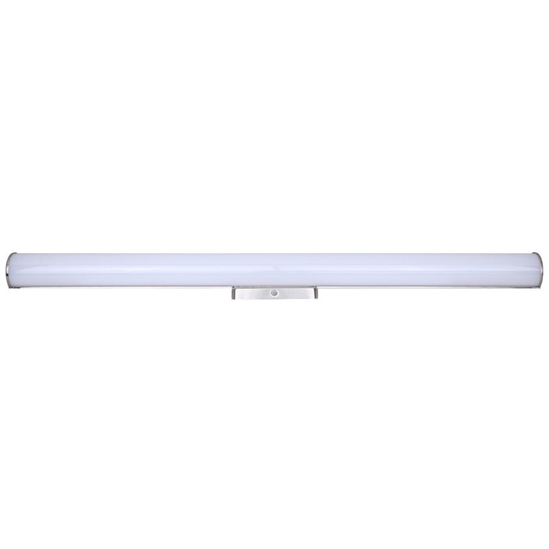 Canarm Osten 30in 1-Light Vanity | Modern Brushed Nickel Aluminum & Iron | Bathroom & Powder Room | 30 x 4 x 2 in, Dimmable LED | Model BL-02B-30-BN-C