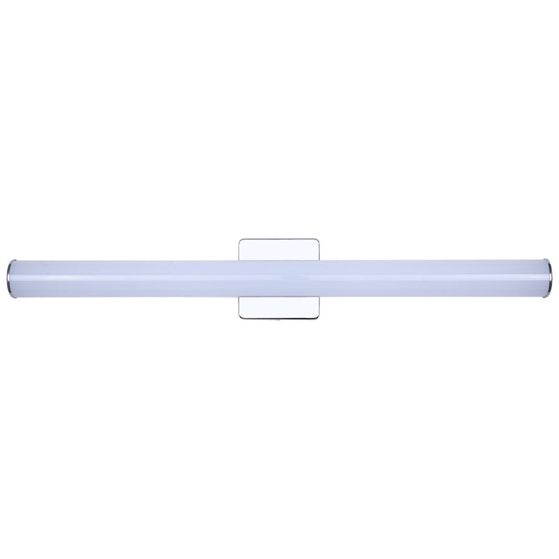 Canarm Osten 30in 1-Light Vanity | Modern Brushed Nickel Aluminum & Iron | Bathroom & Powder Room | 30 x 4 x 2 in | Model BL-02B-30-CH-C