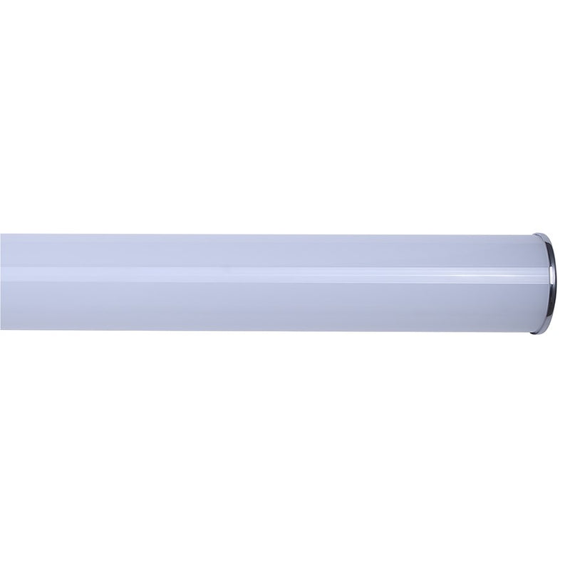 Canarm Osten 30in 1-Light Vanity | Modern Brushed Nickel Aluminum & Iron | Bathroom & Powder Room | 30 x 4 x 2 in | Model BL-02B-30-CH-C