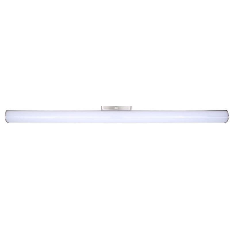 Canarm Osten 36in 3-Light LED Vanity | Brushed Nickel Cylindrical | Bathroom & Powder Room | 2000 Lumens, 3000K-5000K, Dimmable | Model BL-02B-36-BN-C