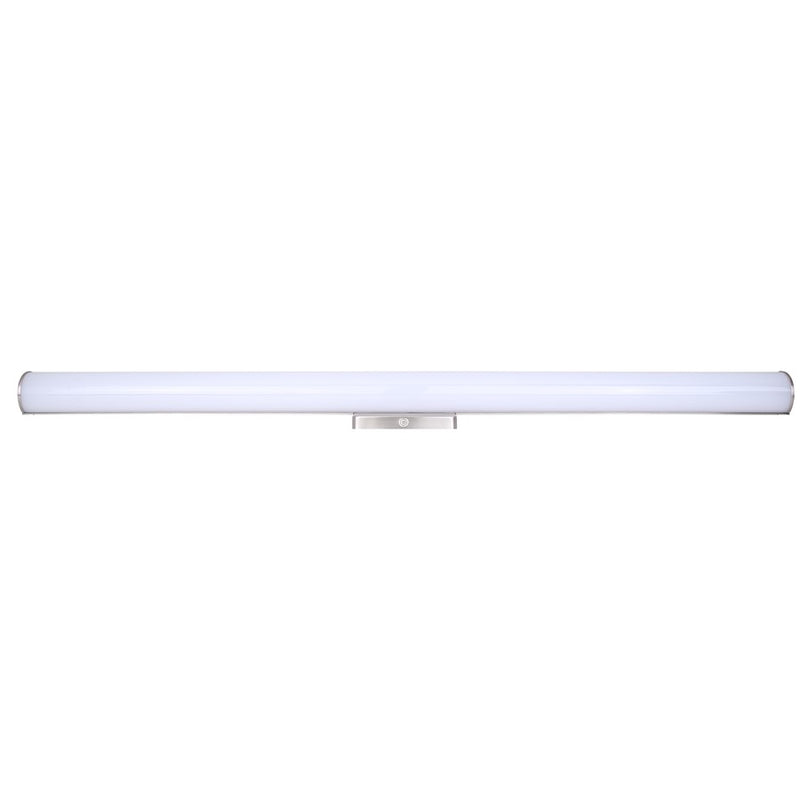 Canarm Osten 36in 3-Light LED Vanity | Brushed Nickel Cylindrical | Bathroom & Powder Room | 2000 Lumens, 3000K-5000K, Dimmable | Model BL-02B-36-BN-C