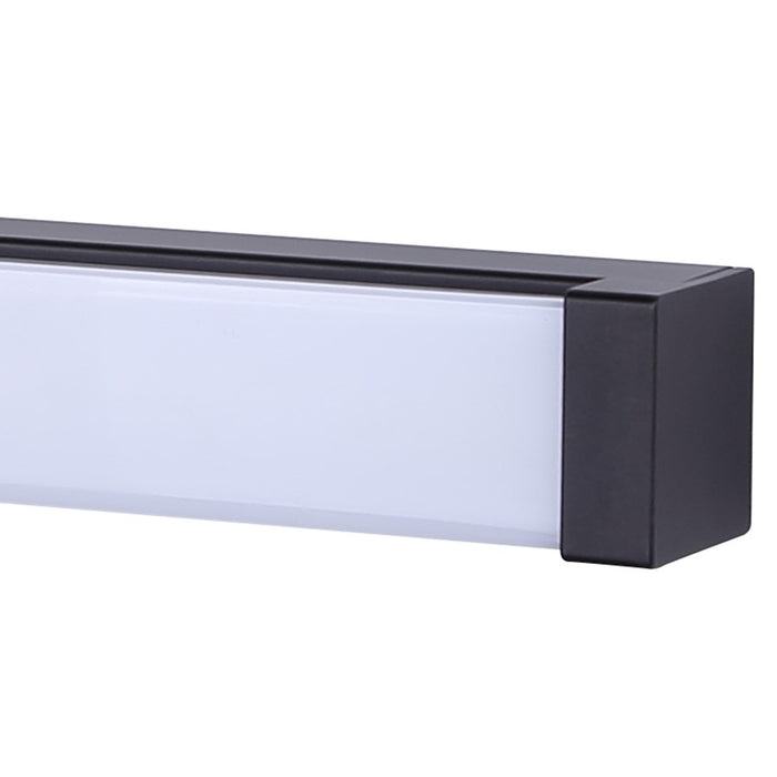 Canarm Jonah 1 Light 18" Vanity, Black