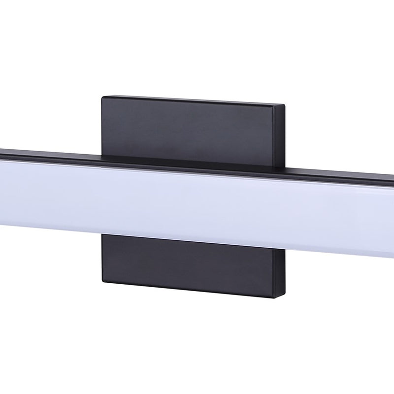 Canarm Jonah 1 Light 18" Vanity, Black