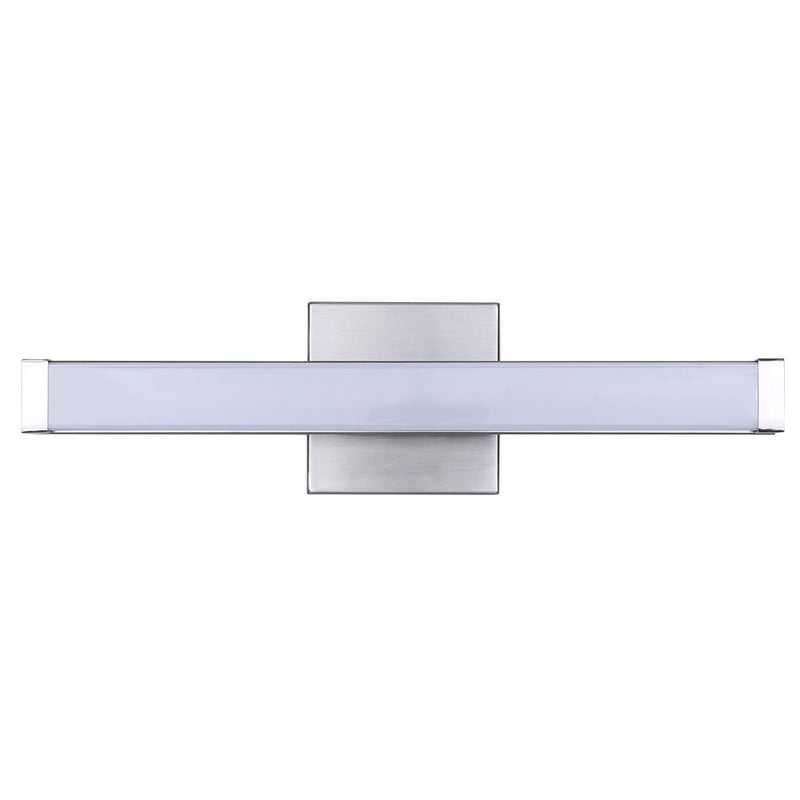 Canarm Jonah 1 Light LED 18" Vanity, Brushed Nickel