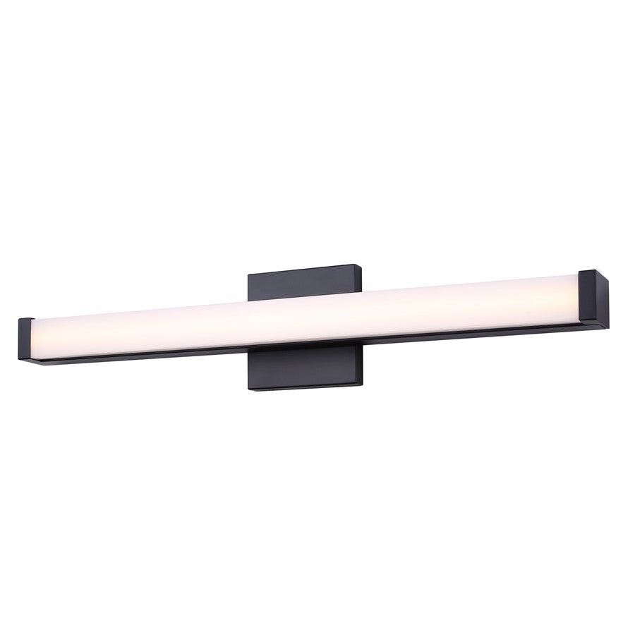 Canarm Jonah 1 Light 24" Vanity, Black