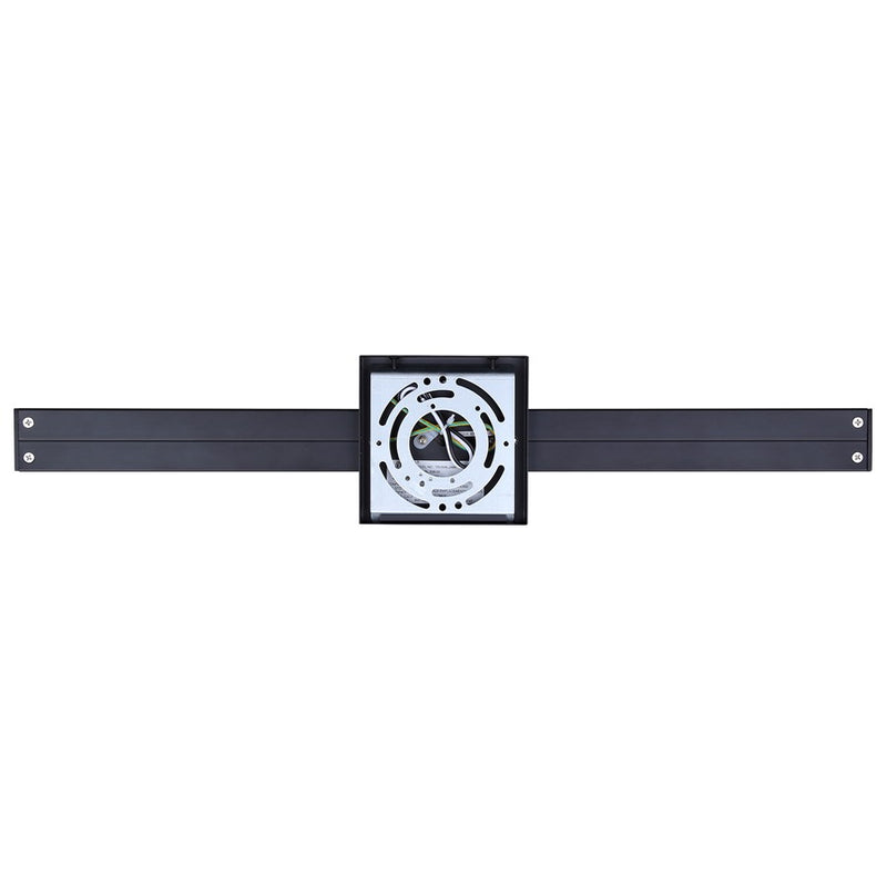 Canarm Jonah 24in 1-Light LED Vanity Light | Modern Matte Black Aluminum | Bathroom & Powder Room | 24 x 4.72 x 2.5 in | Model BL-30B-24-BK-C