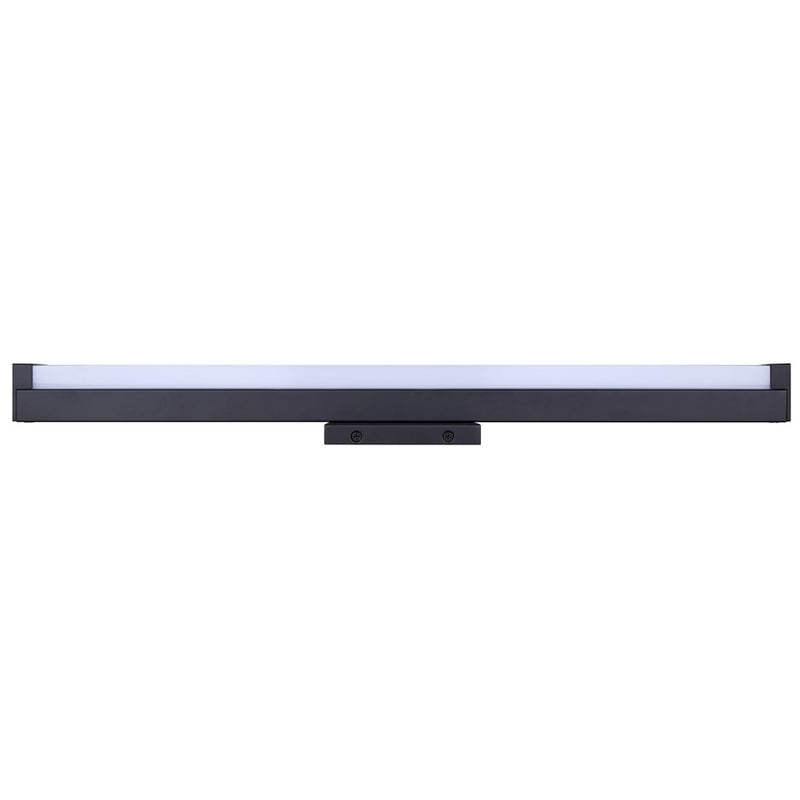 Canarm Jonah 24in 1-Light LED Vanity Light | Modern Matte Black Aluminum | Bathroom & Powder Room | 24 x 4.72 x 2.5 in | Model BL-30B-24-BK-C